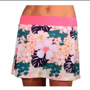 Running Skirts  Aloha Print Athletic/ Pickleball Skirt size (3) 8